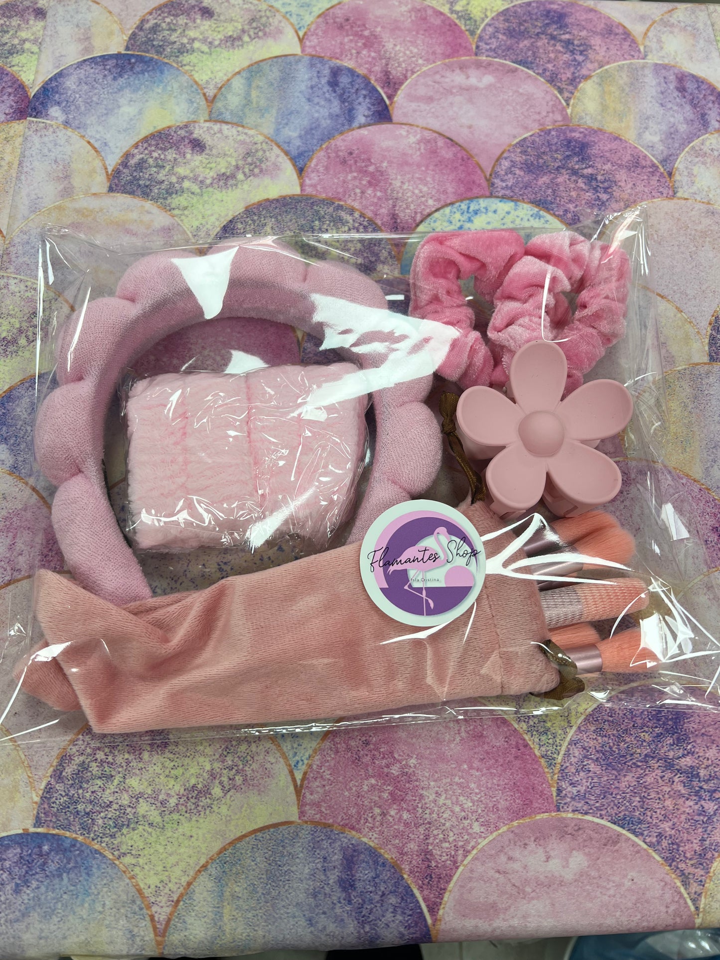 Pack Beauty Rosa con Brochas